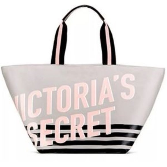 Victoria's Secret Handbags - Victoria's Secret Signature Logo Weekender Tote